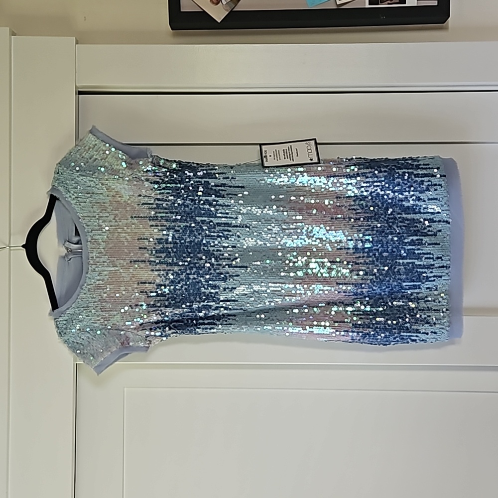 Vince Camuto Sequin Mini Dress Size 6